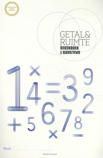 Getal en Ruimte Rekenboek 1 havovwo 9789011113312, Zo goed als nieuw