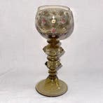 Pot - Glas - Emaille schilderkunst, Antiek en Kunst