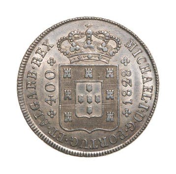 Portugal. D. Miguel I (1828-1834). Cruzado Novo (480 Reis)