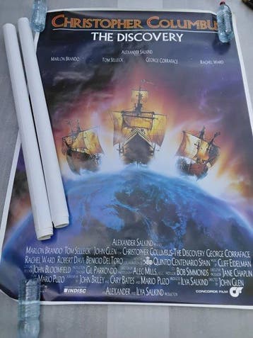 John alvin - Trois Affiche de cinema du film cristophe, Verzamelen, Nieuw