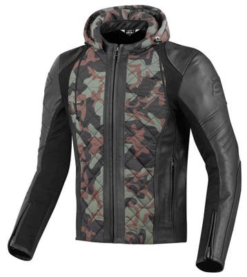 Bogotto Radic Leren / Textiele Motorjas Groen, Jas | leer, Nieuw met kaartje, Bogotto, Heren