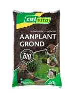 Biologische Aanplantgrond ook voor beukenhagen zak 40 ltr., Tuin en Terras, Verzenden, Potgrond