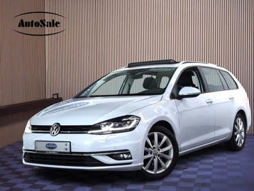 Volkswagen Golf Variant | Zakelijke Lease v.a. €350.59 pm, Automaat, Stof, Gebruikt, Wit