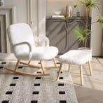 Set van 2 Schommelstoelen – Met Voetensteun &amp; Comfortabe, Verzenden, Nieuw