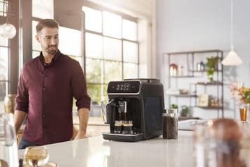 Philips Series 3200 EP3221/40 - Espressomachine - Zwart, Ophalen of Verzenden, Zo goed als nieuw
