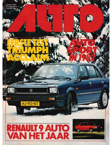 1982 AUTOVISIE MAGAZINE 01 NEDERLANDS, Nieuw, Author