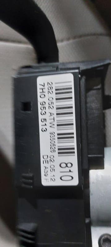 7H0 953 513 stuurkolom schakelaar Volkswagen Transporter T5, Ophalen of Verzenden, Gebruikt, Volkswagen