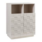 Commode Bopibobro 86x64x36 cm beige [en.casa], Huis en Inrichting, Kasten | Dressoirs, Verzenden, Nieuw