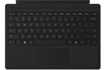 Microsoft Surface Pro Type Cover 1725 | Zwart | QWERTY, Ophalen of Verzenden, Zo goed als nieuw, Microsoft