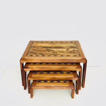 Bijzettafel (6) - Hout, Antiek en Kunst