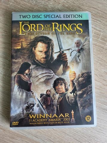 DVD - The Lord Of The Rings - The Return Of The King, Cd's en Dvd's, Vanaf 12 jaar, Verzenden, Gebruikt, Fantasy