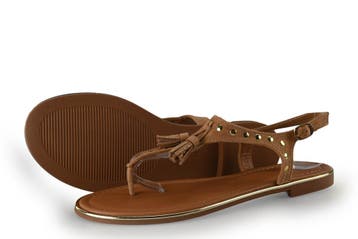 Graceland Slippers in maat 41 Beige, Slippers, Verzenden, Beige, Zo goed als nieuw