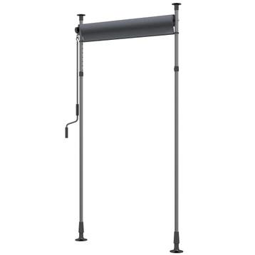 TRUUSK Verticale Zonwering Balkonrolgordijn 150x220-310cm -, Verzenden, Nieuw