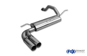 FOX Honda Civic 5 einddemper dwars - 2x76 Type 10, Auto-onderdelen, Verzenden, Nieuw