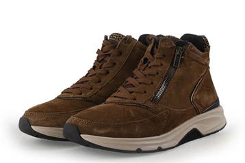 Gabor Hoge sneakers in maat 40 Cognac, Kleding | Dames, Schoenen, Overige kleuren, Verzenden, Gabor, Sneakers of Gympen