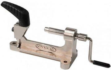 Cyclo spaakdraad machine + snijkop 13 en 14 (spaak draad, Fietsen en Brommers, Fietsaccessoires | Fietsgereedschap, Verzenden