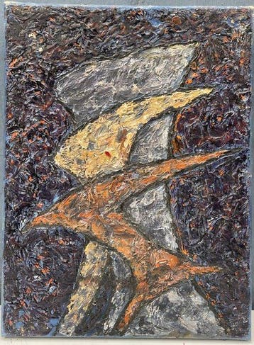 Nina Hosali (1898-1987) - Abstraction - Peintre Tunisienne