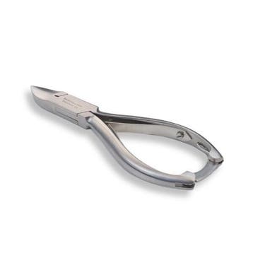 Pedicure nageltang met rechte bek en glad handvat - 14 cm, Verzenden, Nieuw
