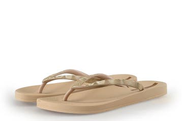 Ipanema Slippers in maat 39 Beige, Kleding | Dames, Schoenen, Slippers, Verzenden, Beige, Zo goed als nieuw