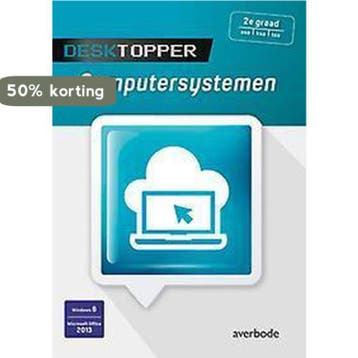 Computersystemen (Windows 8;Office 2013) / Desktopper, Verzenden, Zo goed als nieuw, Hilde de gezelle