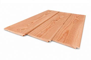 Douglas Zweeds Rabat | Blank | Zwart | Potdeksel | Tuinhout, Ophalen of Verzenden, Nieuw, 250 cm of meer, Planken