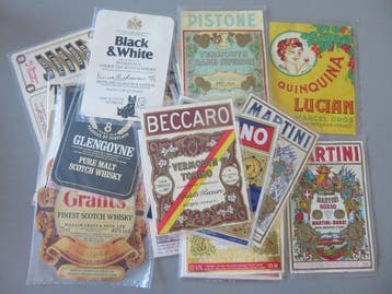 Themacollectie - Collectie 50 oude likeur en sterke drank