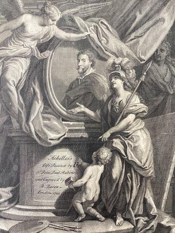 Peter Paul Rubens (1577-1640) after. Engraved by Bernard