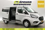 Ford Transit Custom 2.0 TDCI  MARGE  DC  6-Zits  Airco, Auto's, Nieuw, Ford, Zilver of Grijs, Te koop
