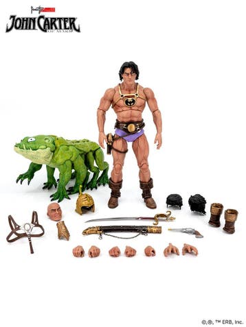 John Carter of Mars Frazetta Action Figure 1/12 John Carter, Ophalen of Verzenden, Nieuw