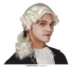 Pruik 18de eeuw Mozart, Verzenden, Nieuw, Feestartikel