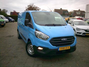 Ford Transit Custom 340 2.0 TDCI L2H1 Trend, Gebruikt, Euro 6, Blauw, Radio