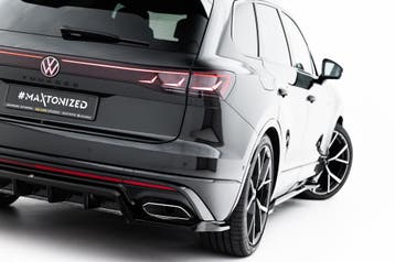 Maxton Diffuser Splitter Volkswagen Touareg R-Line Mk3, Verzenden