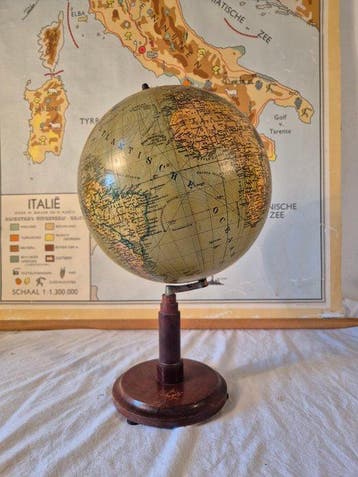 Globe - Columbus en Erven J. Bijleveld - Aardglobe - 1928 -