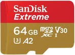SanDisk | MicroSDXC | 64 GB | UHS-I | U3 | Extreme, Verzenden, Nieuw