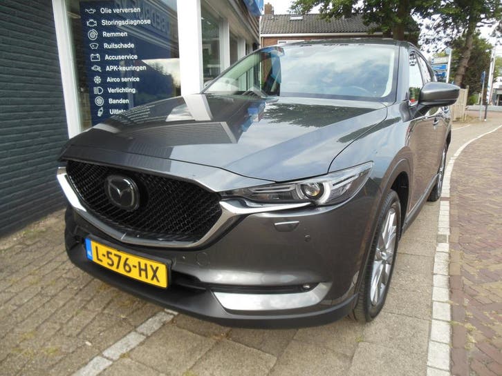 Zakelijke Lease |  Mazda CX-5 2.0 SkyActiv-G 165 Luxury, Auto's, Mazda, Dealer onderhouden, Lease, Zwart, Automaat, SUV of Terreinwagen