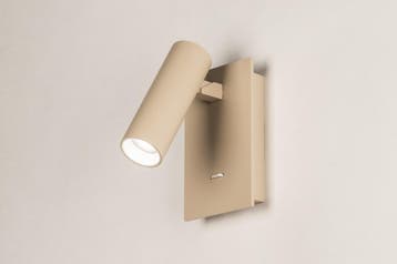 Rietveld Wandlampen - Beige - Metaal, Aluminium, Verzenden, Nieuw