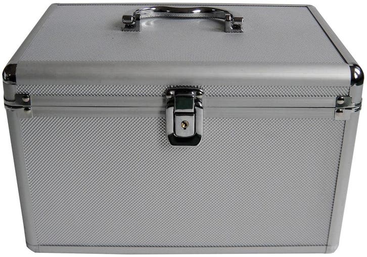 MediaRange | Opbergkoffer | 200 Disc | Zilver, Computers en Software, Beschrijfbare discs, Nieuw, Verzenden