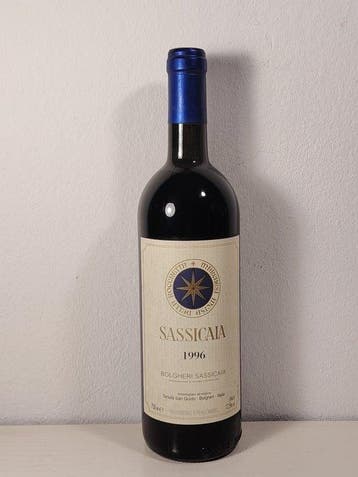 1996 Tenuta San Guido, Sassicaia - Bolgheri DOC - 1 Fles, Nieuw