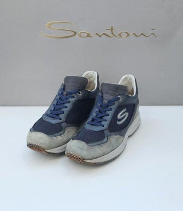 Santoni - Sneakers - Maat: EU 43, EU 43.5, Nieuw