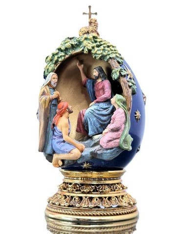 Fabergé ei - De Bergrede - House of Faberge 24 Karat Gold