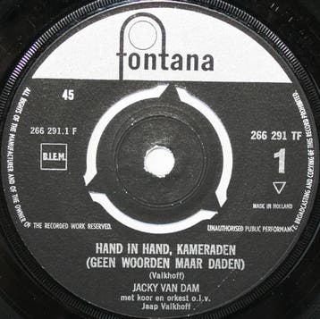vinyl single 7 inch - Jacky Van Dam - Hand In Hand, Kamer..., Cd's en Dvd's, Vinyl Singles, Verzenden, Zo goed als nieuw, 7 inch