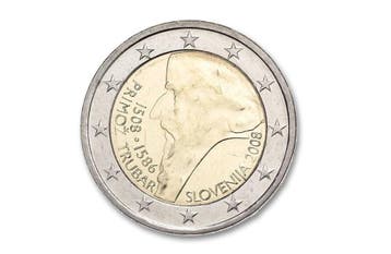 2 euro Primoz Trubar 2008 - Slovenië, Verzenden