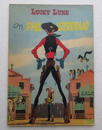 Lucky Luke 8 - en Phil IJzerdraad - 1 Album - Eerste druk -, Nieuw