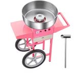 Suikerspin Machine 1000W met Kar en RVS Kom Professioneel, Verzenden, Nieuw