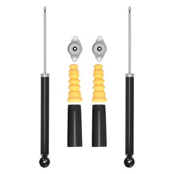 2x Schokdemper + bump stop + dome lager achter Kit geschi..., Verzenden, Nieuw, Mazda
