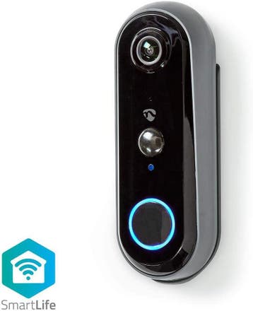 NEDIS SmartLife Video Doorbell | Wi-Fi | Batterij aangedreve, Verzenden, Zo goed als nieuw