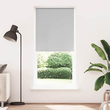 vidaXL Rolgordijn verduisterend 84,4 x 230 cm stofbreedte 80, Verzenden, Nieuw, Grijs