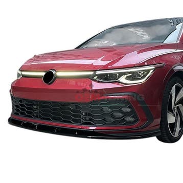 Frontspoiler geschikt voor GOLF 8 GTI/GTD/GTE/R-Line | 20-24, Nieuw, Ophalen of Verzenden, Bumper, Volkswagen