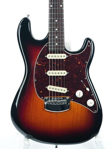 Music Man Cutlass SSS Vintage Sunburst 2016 (Instrument), Ophalen of Verzenden, Zo goed als nieuw, Solid body