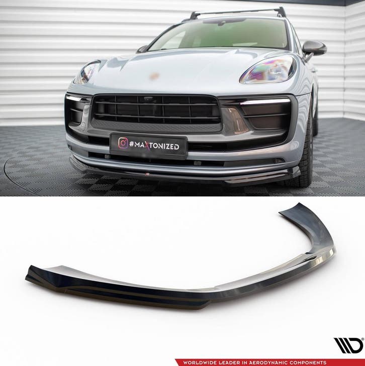 Front Splitter voor Porsche Macan Mk1 Facelift 2, Auto diversen, Tuning en Styling, Ophalen of Verzenden